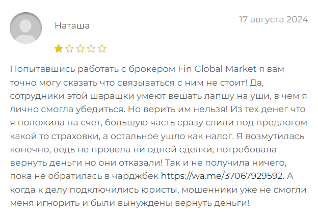 fin global market