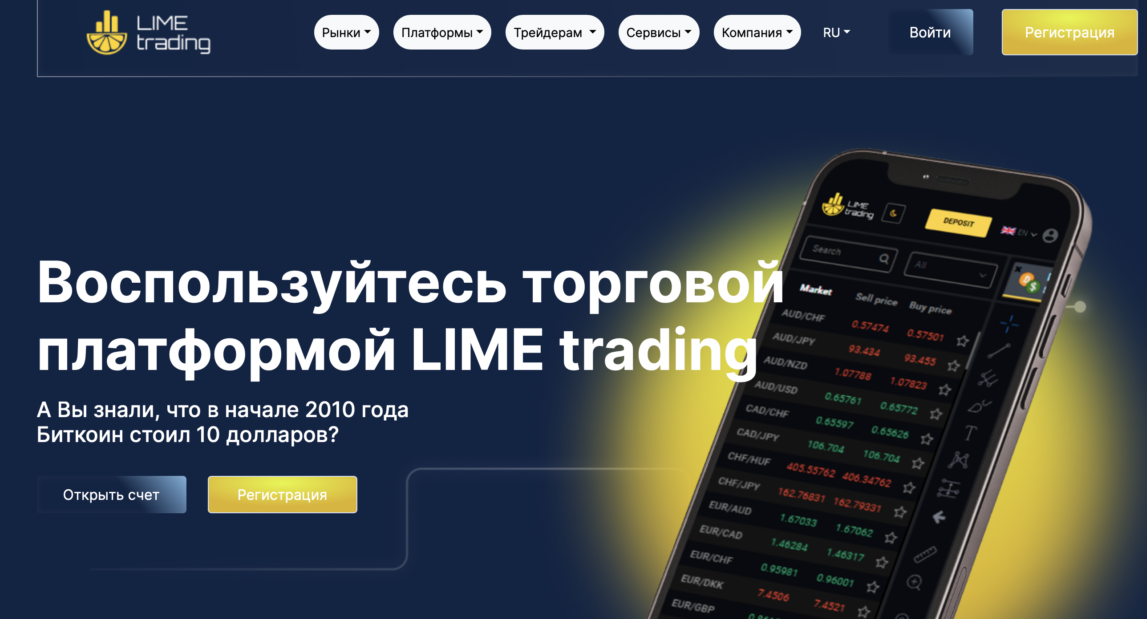 lime trading