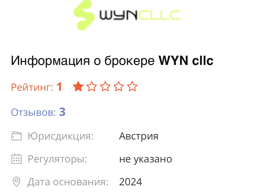 wyncllc com скам